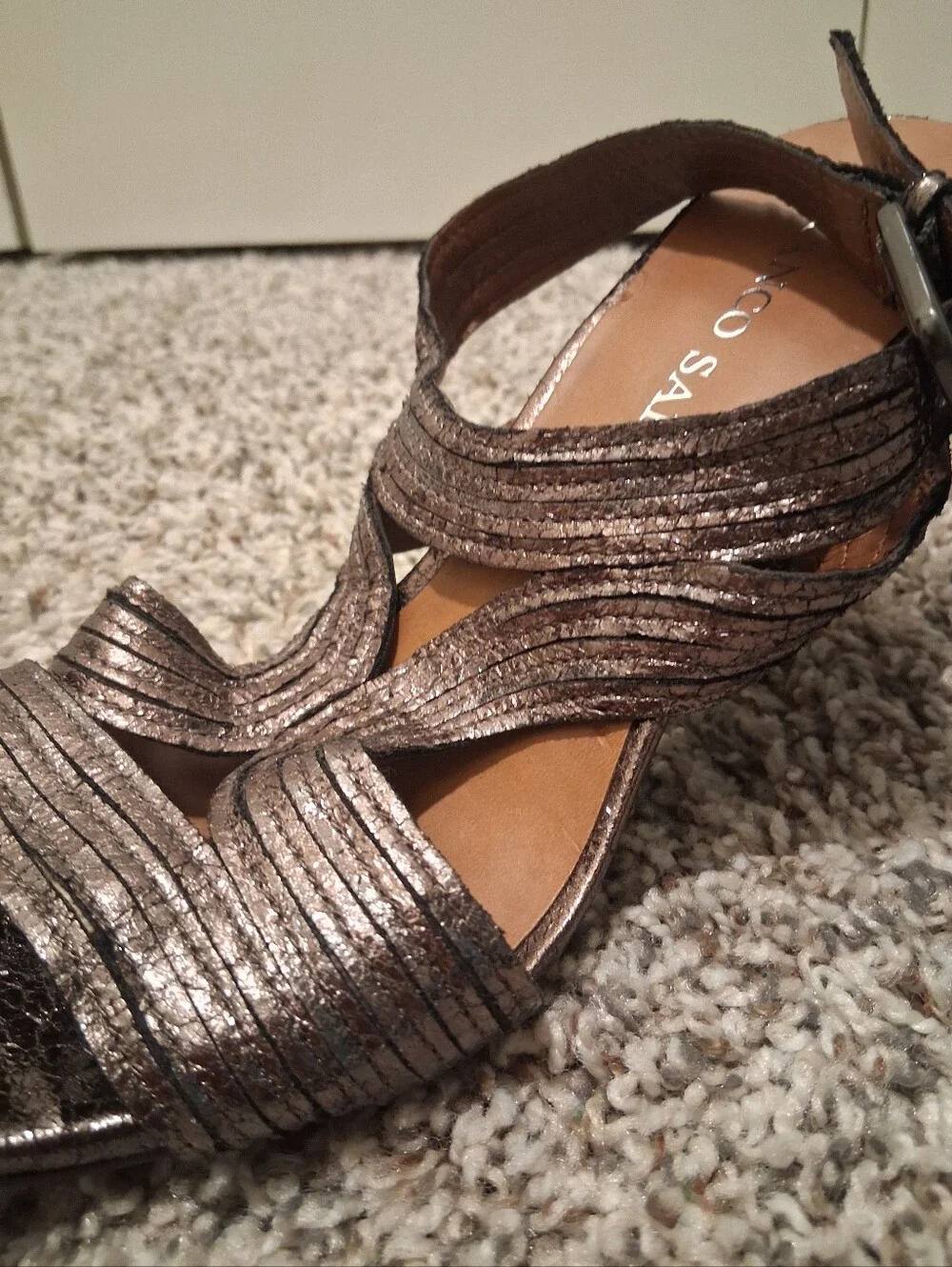 Frano Sarto Bronze Shoes